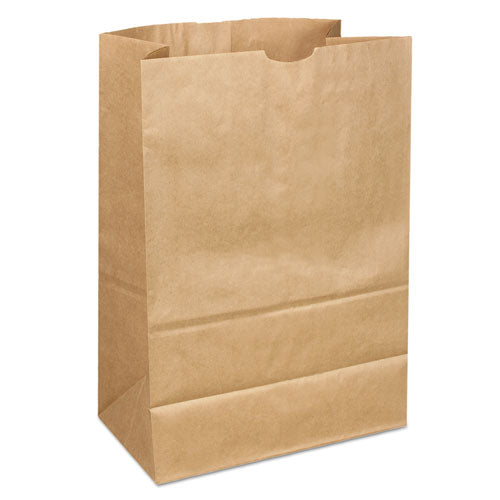 General Grocery Paper Bags, 40 lbs Capacity, 1-6 40-40#, 12"w x 7"d x 17"h, Kraft, 400 Bags 80091
