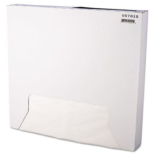 Bagcraft Grease-Resistant Paper Wraps and Liners, 15 x 16, White, 1,000-Box, 3 Boxes-Carton P057015