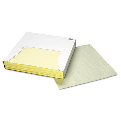 Bagcraft Grease-Resistant Paper Wraps and Liners, 12 x 12, Yellow, 1,000-Box, 5 Boxes-Carton P057412