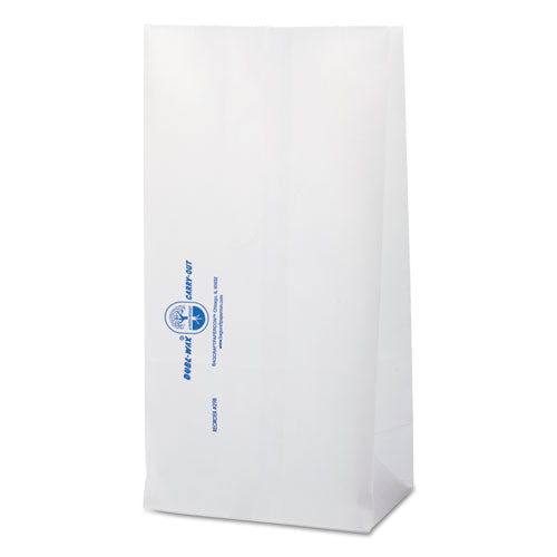 Bagcraft Dubl Wax SOS Bakery Bags, 6.13" x 12.38", White, 1,000-Carton BGC 300298
