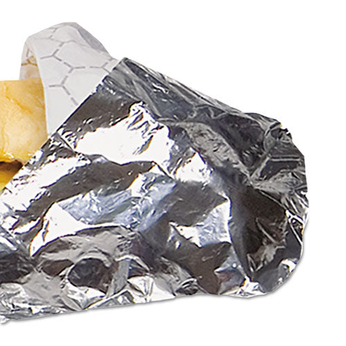 Bagcraft Honeycomb Insulated Wrap, 13 x 10.5, 500-Pack, 4 Packs-Carton 300809