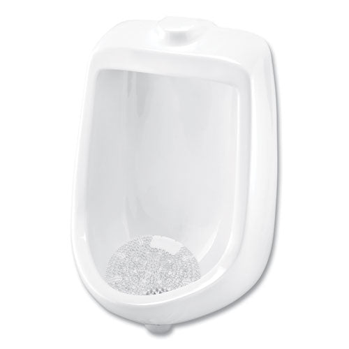 Big D Industries Diamond 3D Urinal Screen, Melon Mist Scent, Clear, 10-Pack, 6 Packs-Carton 062100