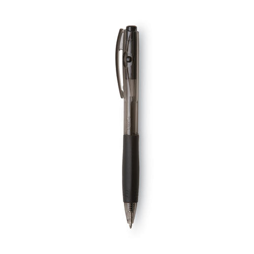 BIC BU3 Ballpoint Pen, Retractable, Medium 1 mm, Black Ink, Black Barrel, 36-Pack BU3361-BLK