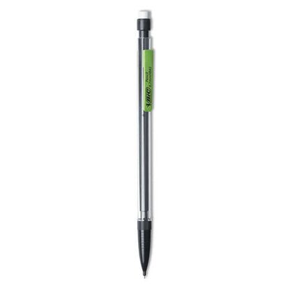 BIC Xtra Smooth Mechanical Pencil, 0.7 mm, HB (#2.5), Black Lead, Clear Barrel, Dozen MP11
