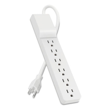 Belkin Home-Office Surge Protector, 6 Outlets, 10 ft Cord, 720 Joules, White BE106000-10