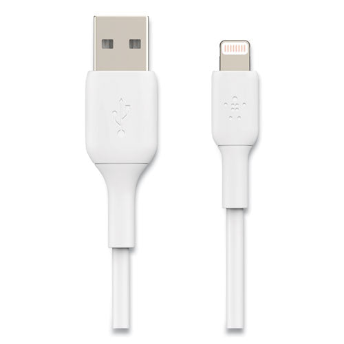 Belkin BOOST CHARGE Lightning to USB-A ChargeSync Cable, 9.8 ft, White CAA001BT3MWH