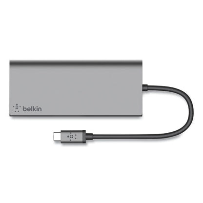 Belkin USB-C Multimedia Hub, 6 Ports, Space Gray F4U092BTSGY