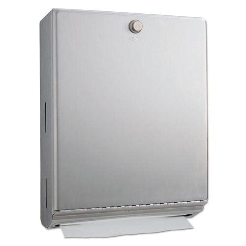 Bobrick ClassicSeries Surface-Mounted Paper Towel Dispenser, 10.81 x 3.94 x 14.06, Satin B-2620