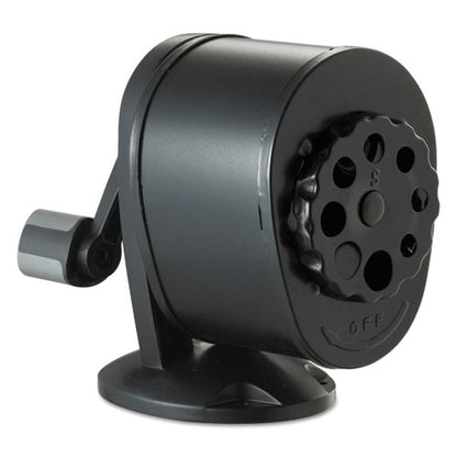 Bostitch Antimicrobial Manual Pencil Sharpener, Manually-Powered, 5.44 x 2.69 x 4.33, Black MPS1-BLK