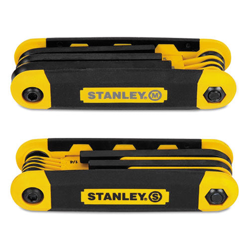 Stanley Folding Metric and SAE Hex Keys, 2-Pk STHT71839