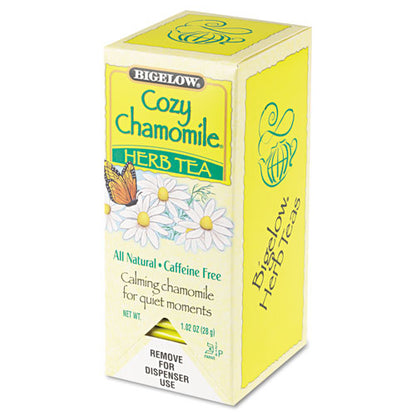 Bigelow Single Flavor Tea, Cozy Chamomile, 28 Bags-Box RCB10401