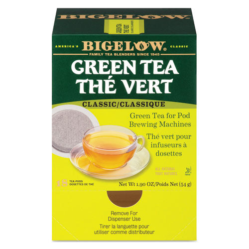 Bigelow Green Tea 1.90 oz Pods (18 Count) RCB07906