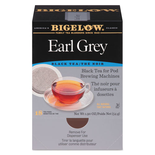 Bigelow Earl Grey Black Tea Pods 1.90 oz (18 Pods) 008906