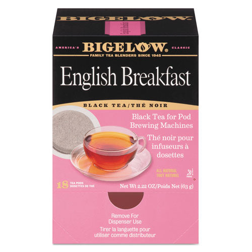 Bigelow English Breakfast Tea 1.90 oz Pods (18 Count) RCB09906