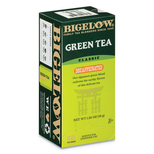 Bigelow Decaffeinated Green Tea 0.34 Lbs (28 Tea Bags) 10347
