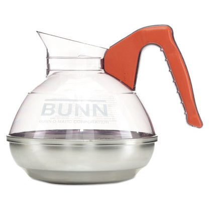 Bunn 64 oz. Easy Pour Decanter, Orange Handle 06101.0101