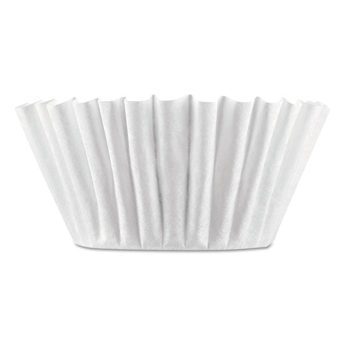 Bunn Coffee Filters, 8 to 10 Cup Size, Flat Bottom, 100-Pack, 12 Packs-Carton 20104.0001