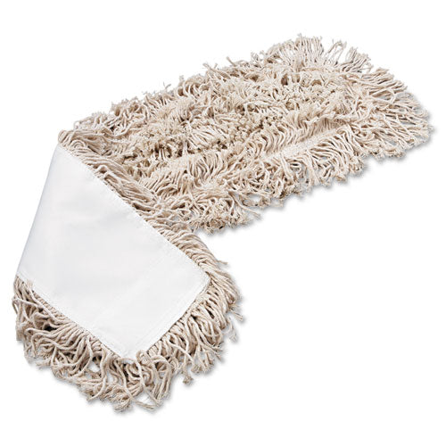 Boardwalk Mop Head, Dust, Cotton, 24 x 3, White BWK1024