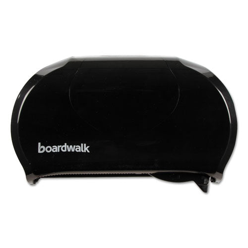 Boardwalk Standard Twin Toilet Tissue Dispenser, 13 x 8 3-4, Black R3670BKBW