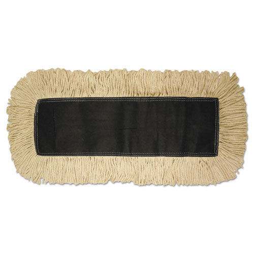 Boardwalk Disposable Dust Mop Head, Cotton, 18w x 5d BWK1618