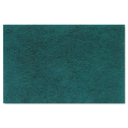 Boardwalk Medium Duty Scour Pad,  6 x 9, Green, 20-Carton 96BWK GP