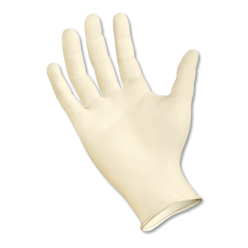 Boardwalk Powder-Free Synthetic Examination Vinyl Gloves, Large, Cream, 5 mil, 1000-Ctn BWK310LCT