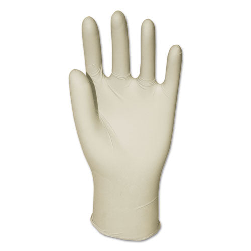 Boardwalk General-Purpose Latex Gloves, Natural, Large, Powder-Free, 4.4 mil, 1000-Carton BWK345LCT