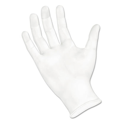 Boardwalk General Purpose Vinyl Gloves, Powder-Latex-Free, 2 3-5 mil, Medium, Clear, 100-Box BWK365MBX