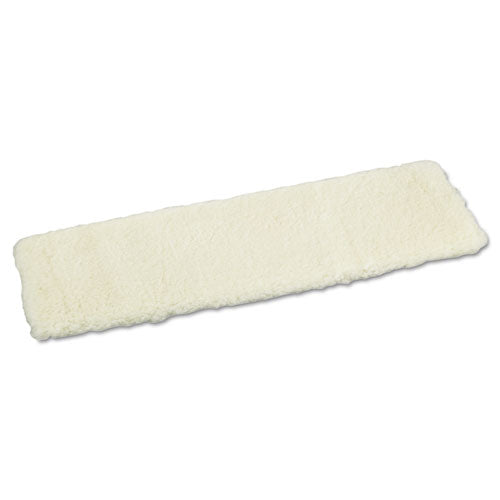 Boardwalk Mop Head, Applicator Refill Pad, Lambswool, 18-Inch, White BWK4518