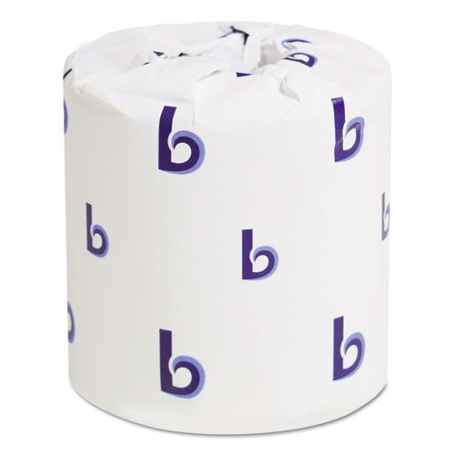 Boardwalk Embossed Toilet Tissue Paper 1-Ply Septic Safe White 1000 Sheets (96 Rolls) B6170