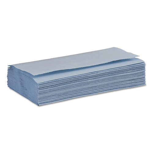 Boardwalk Windshield Paper Towels, Unscented, 9.125 x 10.25, Blue, 250-PK, 9 Packs-Carton BWK6191