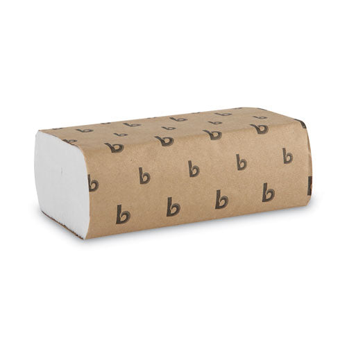 Boardwalk Multifold Paper Towels, White, 9 x 9 9-20, 250 Towels-Pack, 16 Packs-Carton B6200
