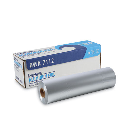 Boardwalk Standard Aluminum Foil Roll, 12" x 1,000 ft BWK7112