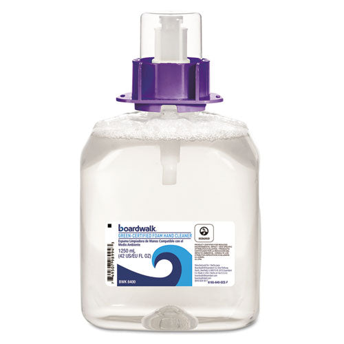 Boardwalk Green Certified Foam Soap, Fragrance Free, 1,250 mL Refill, 4-Carton 6165-04-GCE00VL