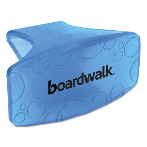 Boardwalk Bowl Clip, Cotton Blossom Scent, Blue, 12-Box, 6 Boxes-Carton BWKCLIPCBLCT