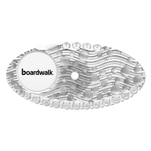 Boardwalk Curve Air Freshener, Mango, Clear, 10-Box, 6 Boxes-Carton BWKCURVEMANCT