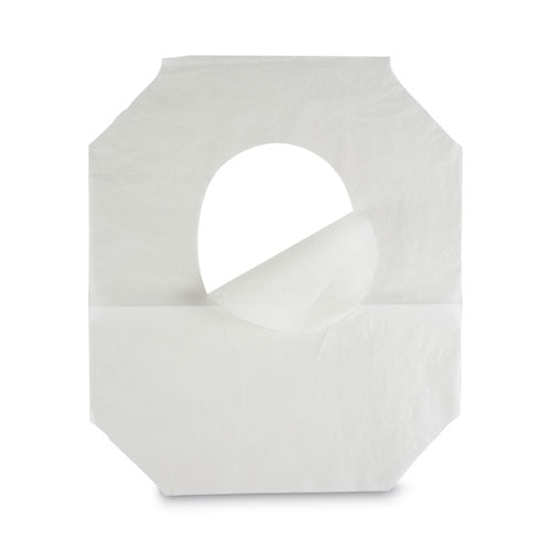 Boardwalk Premium Half-Fold Toilet Seat Covers, 15 x 10, White, 250 Covers-Sleeve, 10 Sleeves-Carton BWK-2500B