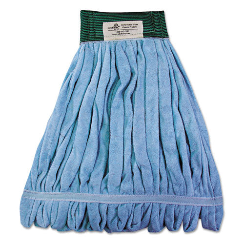 Boardwalk Microfiber Looped-End Wet Mop Head, Medium, Blue BWKMWTMB