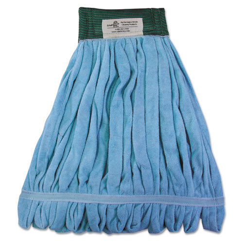 Boardwalk Microfiber Looped-End Wet Mop Heads, Medium, Blue, 12-Carton, 12-Carton BWKMWTMBCT