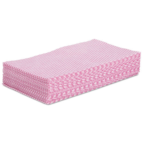 Boardwalk Foodservice Wipers, Pink-White, 12 x 21, 200-Carton BWK-N8140
