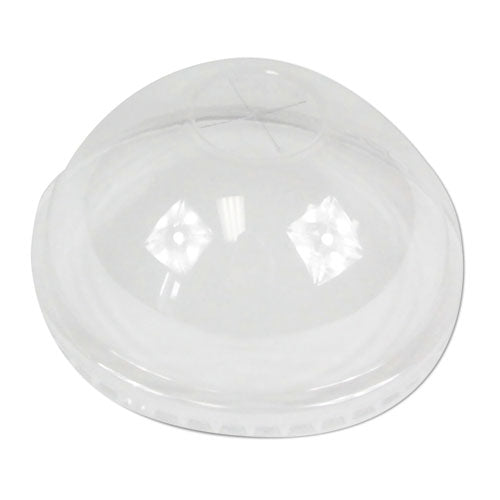Boardwalk PET Cold Cup Dome Lids, Fits 16 oz to 24 oz Plastic Cups, Clear, 1,000-Carton BWKPETDOME