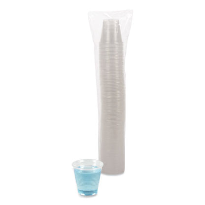 Boardwalk Translucent Plastic Cold Cups, 5 oz, Polypropylene, 25 Cups-Sleeve, 100 Sleeves-Carton BWKTRANSCUP5CT