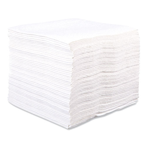 Boardwalk DRC Wipers, White, 12 x 13, 12 Bags of 90, 1080-Carton BWK-V030QPW