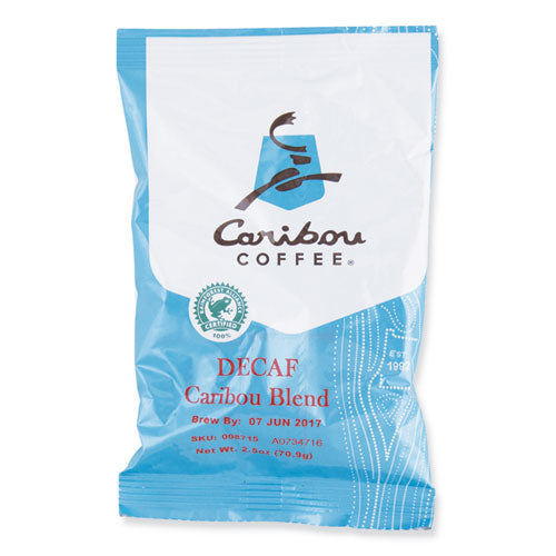 Caribou Coffee Decaf Caribou Blend Coffee Fractional Packs 2.5 oz (18 Pack) 008715