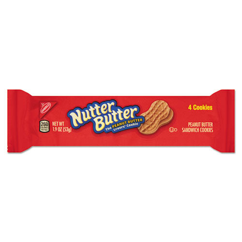 Nabisco Nutter Butter Cookies, 3 oz Bag, 48-Carton 00 44000 03745 00