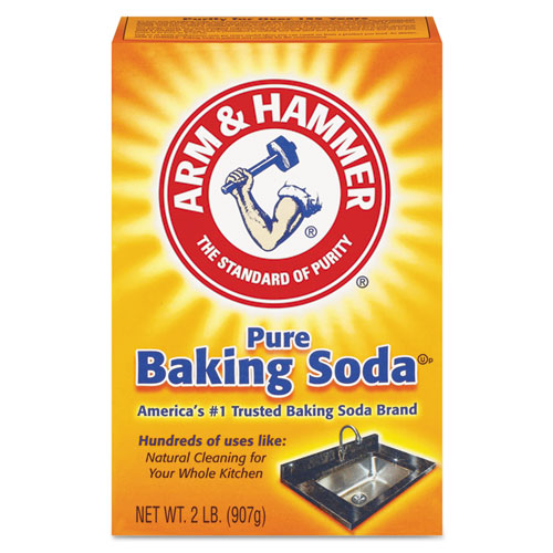 Arm & Hammer Baking Soda, 2 lb Box, 12-Carton 33200-01140