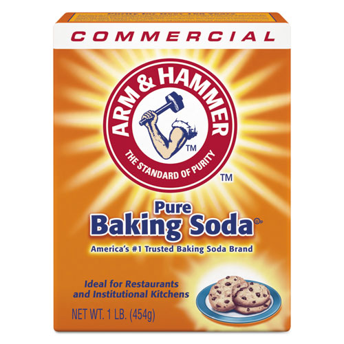 Arm & Hammer Baking Soda, 1 lb Box, 24-Carton 33200-84104