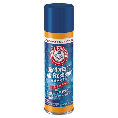 Arm & Hammer Baking Soda Air Freshener, Light Fresh Scent, 7 oz Aerosol Spray 33200-94170
