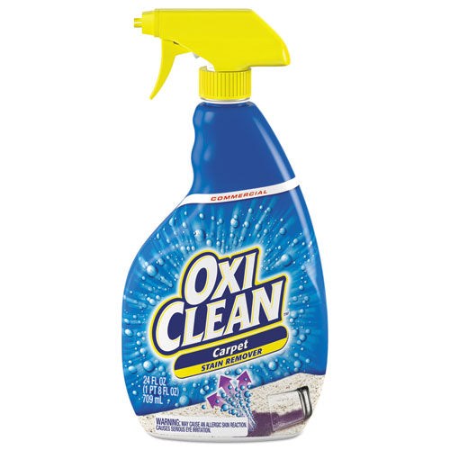 OxiClean Carpet Spot and Stain Remover, 24 oz Trigger Spray Bottle, 6-Carton 57037-00078