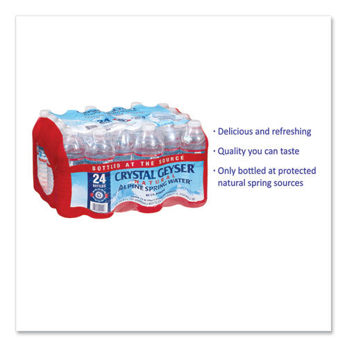 Crystal Geyser Alpine Spring Water 16.9 oz Bottle (2016 Count) 24514